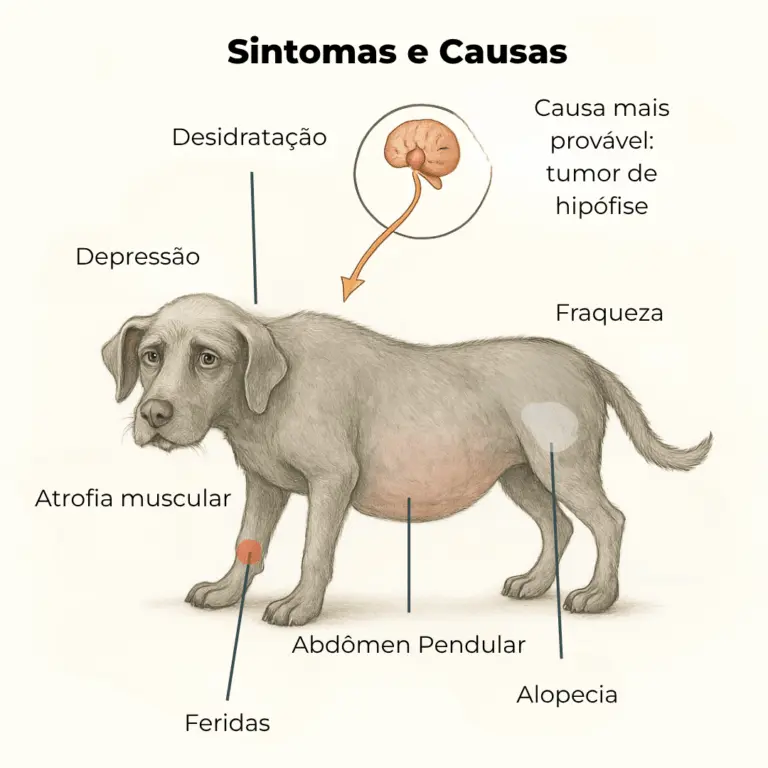 doença de cushing em cães